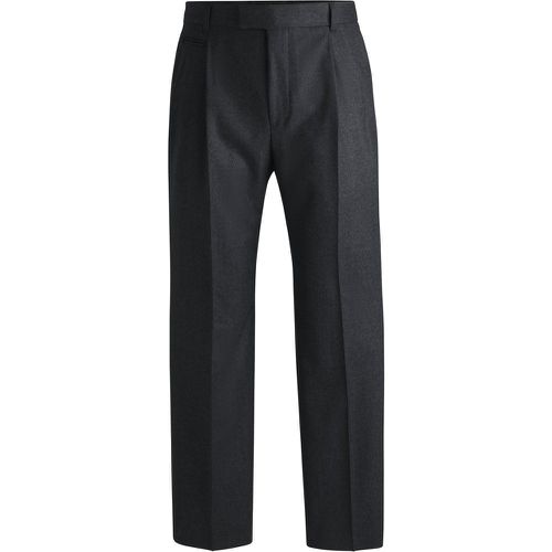 Pantalon Regular en laine vierge légère - Boss - Modalova