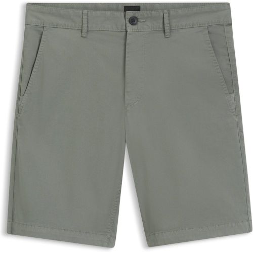 Short Slim en twill de coton stretch - Boss - Modalova