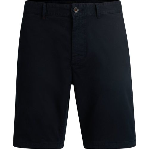 Short Slim en twill de coton stretch - Boss - Modalova