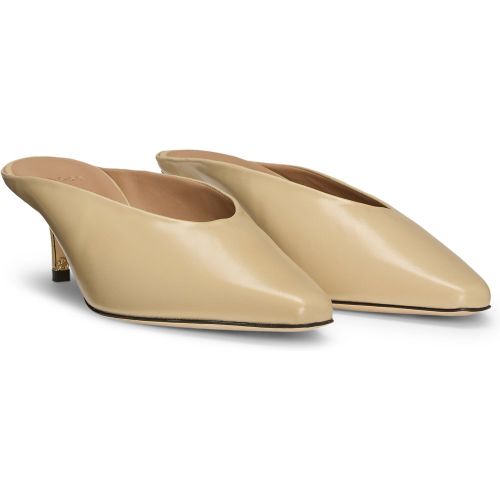 Mules en cuir nappa - Boss - Modalova