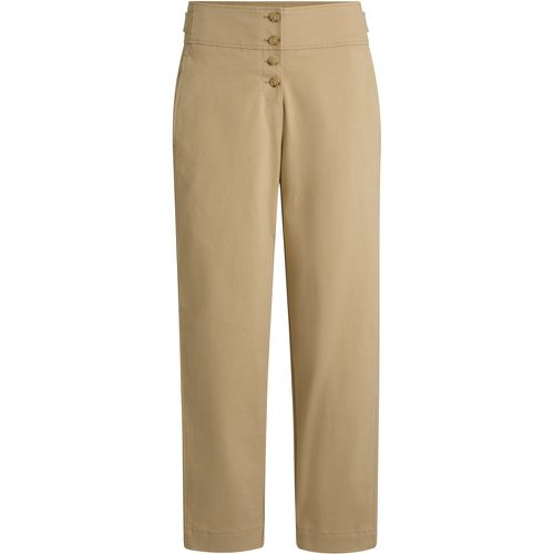 Pantalon Regular en coton stretch brossé - Boss - Modalova