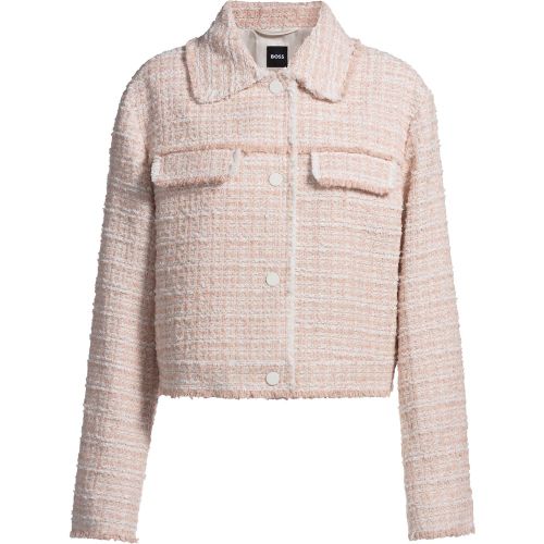 Veste Regular en tweed - Boss - Modalova