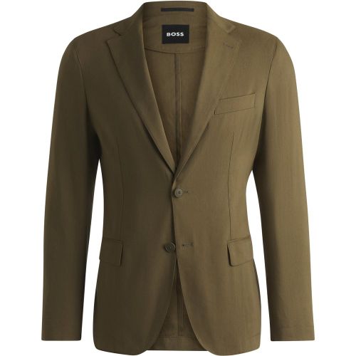 Veste Modern en mélange de lin et de stretch - Boss - Modalova