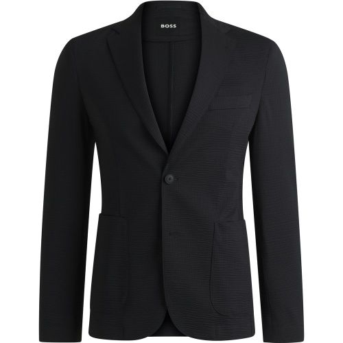 Veste de costume Slim en seersucker stretch - Boss - Modalova