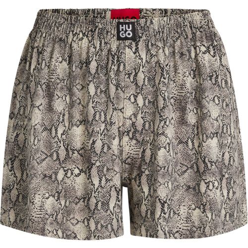 Short de pyjama en jersey stretch - HUGO - Modalova