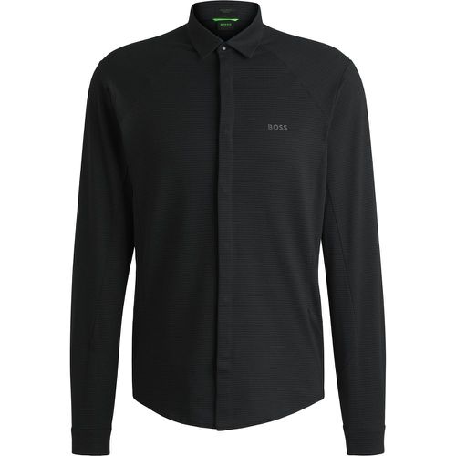 Chemise Regular en maille piquée de coton - Boss - Modalova