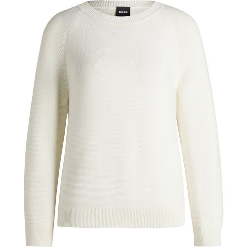 Pull en maille de coton - Boss - Modalova