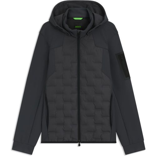 Veste en duvet à logo appliqué - Boss - Modalova