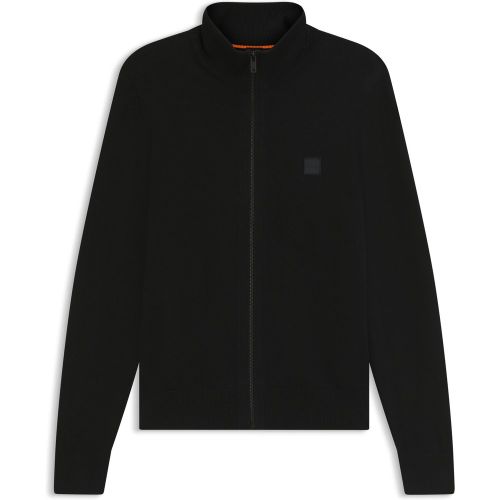 Veste en maille de coton et de cachemire - Boss - Modalova