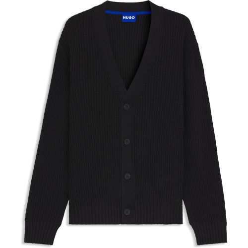 Cardigan Décontracté à structure côtelée - HUGO - Modalova