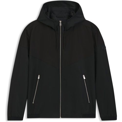 Veste à capuche en popeline microfibre déperlante - Boss - Modalova
