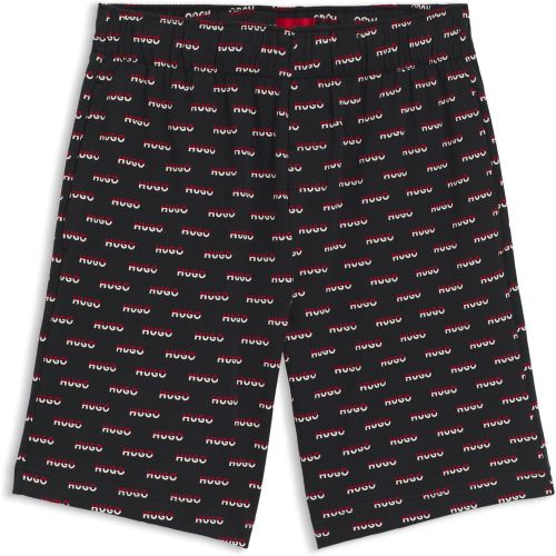 Short de pyjama en jersey de coton à logo imprimé - HUGO - Modalova