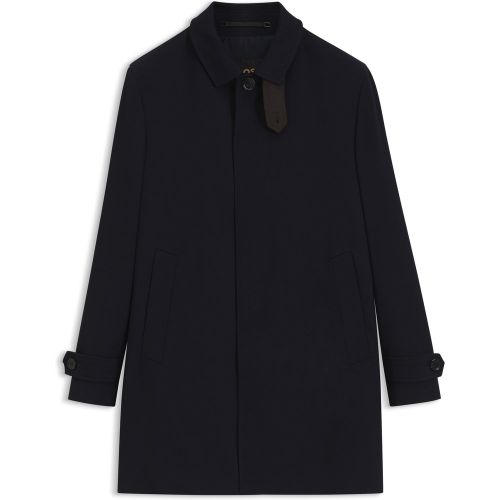Manteau déperlant en laine vierge - Boss - Modalova
