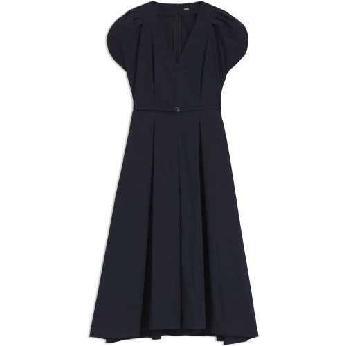 Robe en coton mélangé avec ceinture à boucle - Boss - Modalova