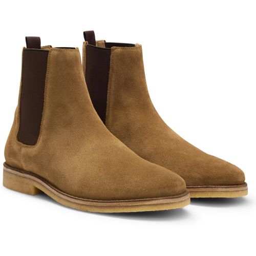 Bottines en cuir suédé BECKHAM x - Boss - Modalova