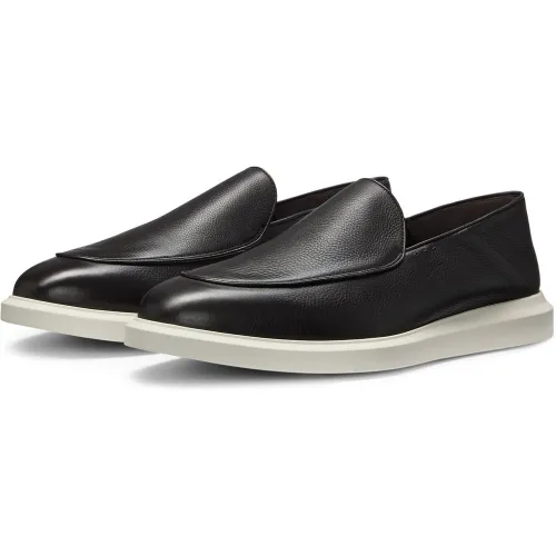 Mocassins en cuir à semelle extérieure en gomme - Boss - Modalova