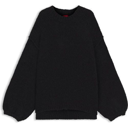 Pull Oversize en maille à manches bouffantes - HUGO - Modalova
