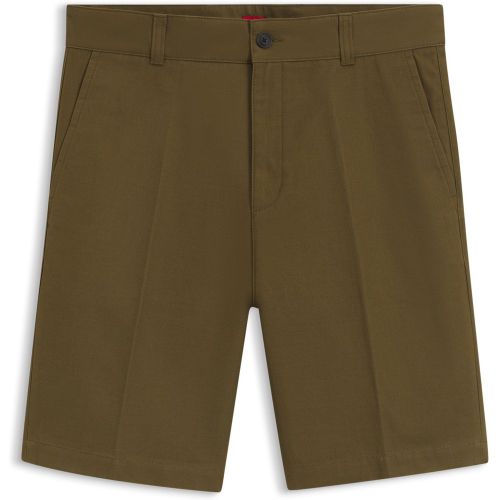 Short Regular en coton stretch mercerisé - HUGO - Modalova
