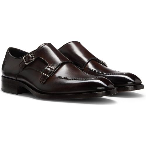 Chaussures en cuir à double bride - Boss - Modalova