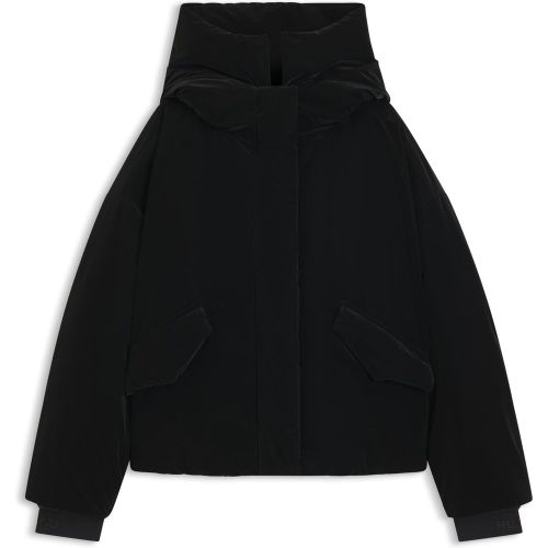 Veste déperlante avec poignets élastiques logotés - HUGO - Modalova