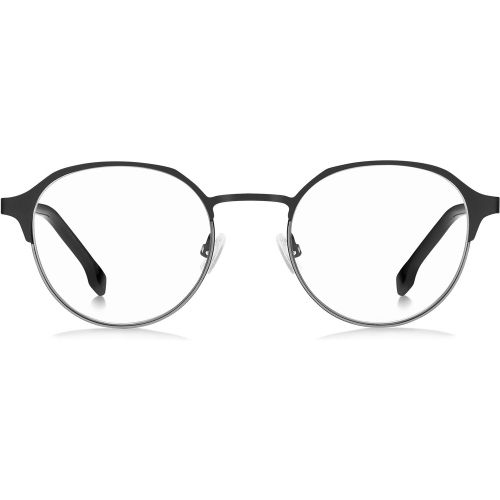 Monture optique ronde en acier avec charnière à rayures - Boss - Modalova