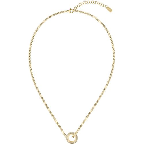 Collier doré avec pendentif en strass - Boss - Modalova