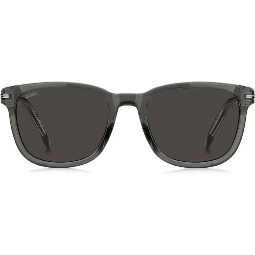 Lunettes de soleil en acétate avec effet transparent - Boss - Modalova