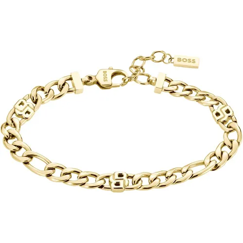 Bracelet doré à monogrammes double B - Boss - Modalova