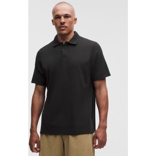 “ Polo manches courtes en piquÃ©s â€“ Noir â€“ Taille XL - lululemon - Modalova