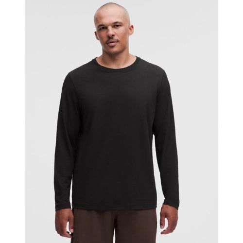 “ T-Shirt manches longues coupe classiques â€“ mÃ©lange de coton â€“ Taille S - lululemon - Modalova