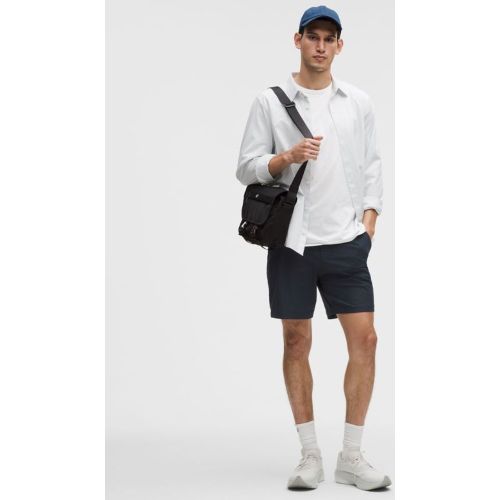 “ Short ABC coupe classique Warpstremes â€“ 18 cm â€“ Bleu â€“ Taille 30 - lululemon - Modalova