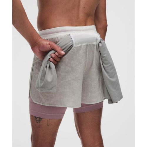 “ Short de running ultra lÃ©gerripstop doublÃ©s â€“ 10 cm â€“ Violet â€“ Taille L - lululemon - Modalova