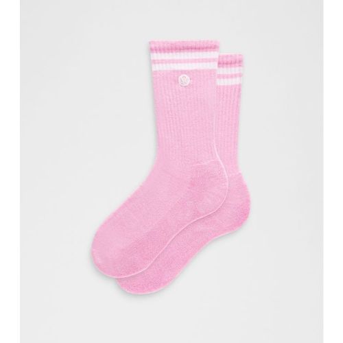 “ Chaussettes Daily Essential unisexes Stripe â€“ Blanc â€“ Taille XL - lululemon - Modalova