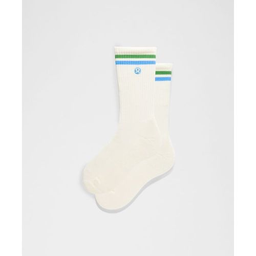 “ Chaussettes Daily Essential unisexes Stripe â€“ Taille M â€“ Taille M - lululemon - Modalova