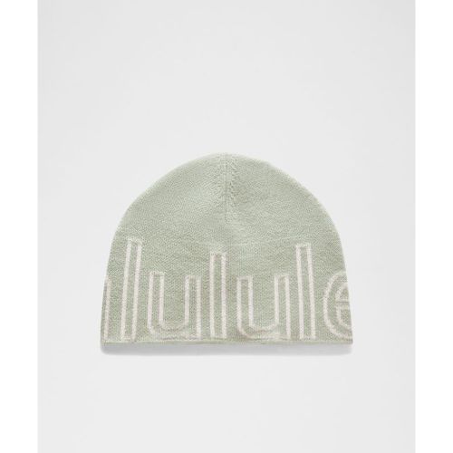 “ Bonnet en laine mÃ©rinos avec logo â€“ Vert - lululemon - Modalova