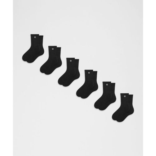 “ Chaussettes hautes Daily Essential unisexe Lot de 6 â€“ Taille S - lululemon - Modalova