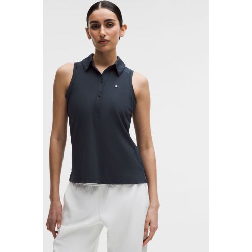 “ Polo sans manches Ã  sÃ©chage rapide Ourlet droits â€“ Bleu â€“ Taille 2 - lululemon - Modalova