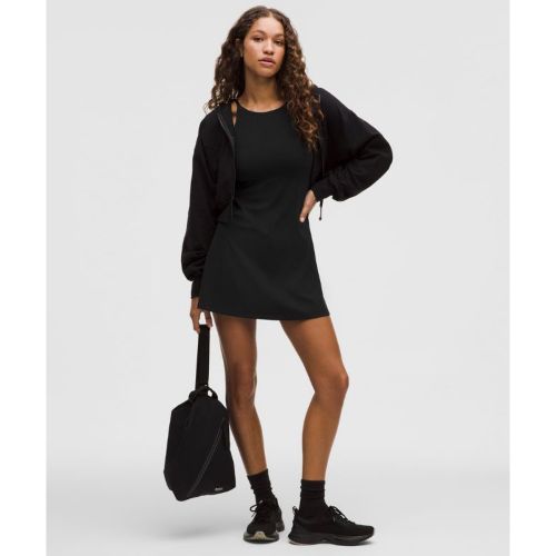 “ Align High-Neck Dress A/B Cup Sleek Liners â€“ Noir â€“ Taille 0 - lululemon - Modalova