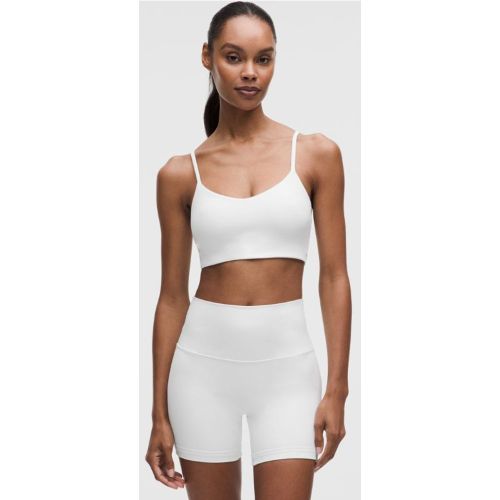 “ BrassiÃ¨re Bend This Ã  fines bretelles Maintien lÃ©ger, bonnets A Ã  Cs â€“ Blanc â€“ Taille L/XL - lululemon - Modalova