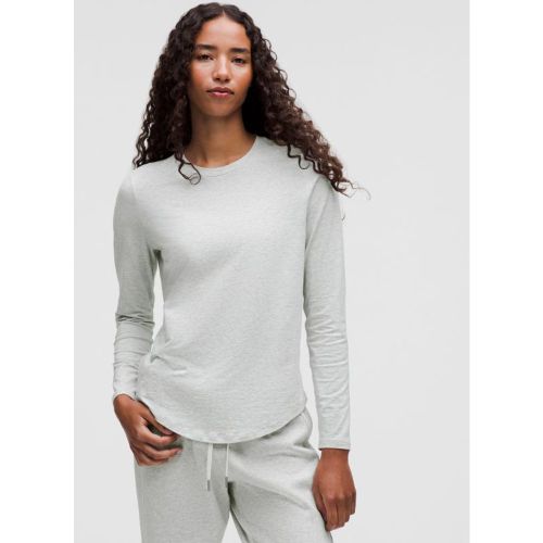 “ T-Shirt manches longues Loves â€“ Light Gris â€“ Taille 16 - lululemon - Modalova