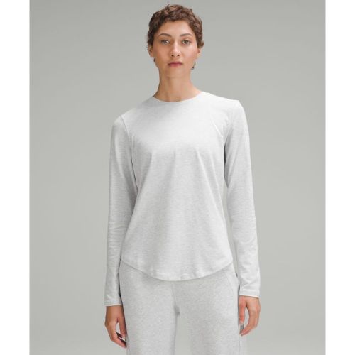 “ T-Shirt manches longues Loves â€“ Light Gris â€“ Taille 16 - lululemon - Modalova
