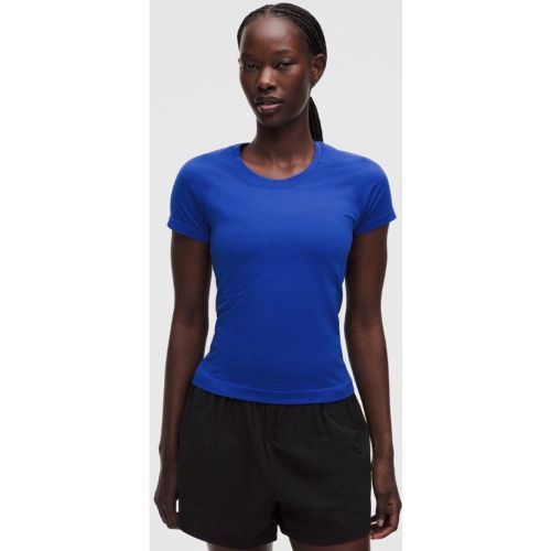 “ T-Shirt Swiftly Tech 2.0 Longueur tailles â€“ Bleu â€“ Taille 14 - lululemon - Modalova