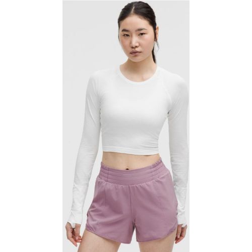 “ Haut manches longues Swiftly Tech 2.0 courts â€“ Blanc â€“ Taille 10 - lululemon - Modalova