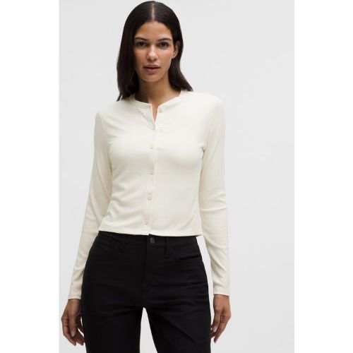 “ Cardigan micro-cÃ´telÃ© Hold Tights â€“ Taille 14 - lululemon - Modalova