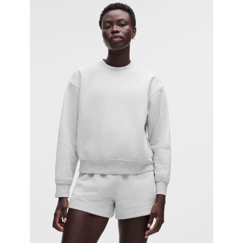 “ Women's Steady State SuperLoft Crews â€“ Light Gris â€“ Taille XL - lululemon - Modalova