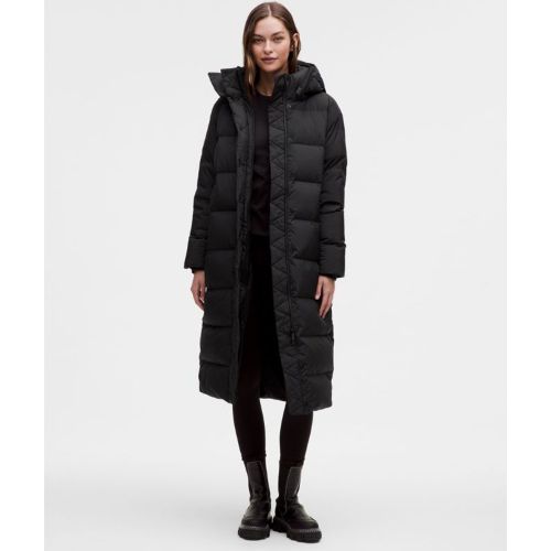 “ Doudoune longue Wunder Puff en duvet Ã  capacitÃ© de remplissage 600 cuins â€“ Taille 14 - lululemon - Modalova