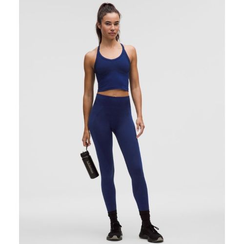 “ Legging de training Get Low taille hautes â€“ 64 cm â€“ Bleu â€“ Taille 10 - lululemon - Modalova