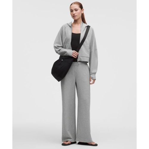 “ Pantalon large Scuba taille mi-haute GaufrÃ©s â€“ Gris â€“ Taille S - lululemon - Modalova