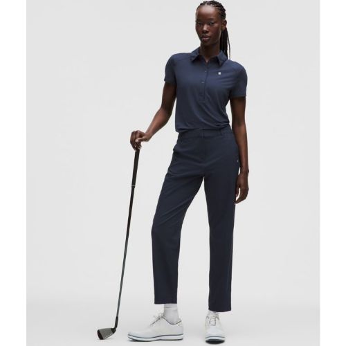 “ Pantalon de golf en sergÃ© extensible Standards â€“ Bleu â€“ Taille 28 - lululemon - Modalova