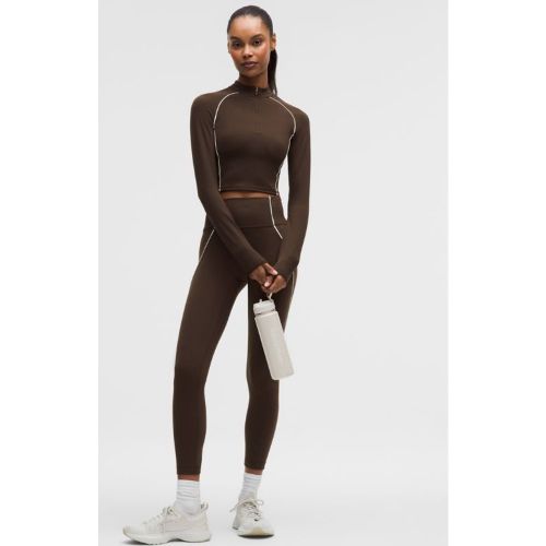 “ Legging Wunder Train No Line taille haute Ã  finitions passepoilÃ©ess â€“ 64 cm - lululemon - Modalova